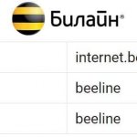 How to set up Beeline Internet on IOS and Android smartphones and tablets