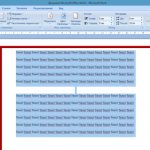 How to make a frame in Word