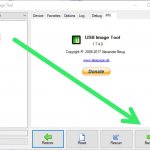 How to create an image from a bootable USB flash drive