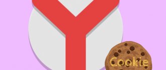 how to enable cookies in Yandex browser