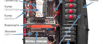 Комплектующие детали компьютера из-за которых он пищит