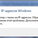 IP address conflict detected on Windows 7: how to fix it?