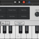 Screenshot of the GarageBand iPhone and iPad Music Editor app