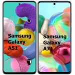 Comparison of smartphone front panels - Review of Samsung Galaxy A51 and A71