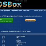 dosbox installation
