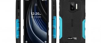 appearance of the protected smartphone OUKITEL WP12 Pro