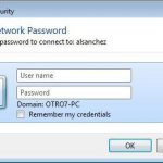entering the network password where to get it