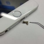 Засорение разъема iPhone