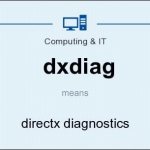 Значение «DxDiag»